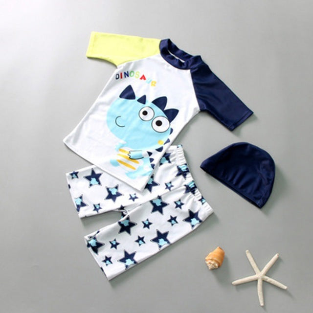 Two Piece Boy Swimwear