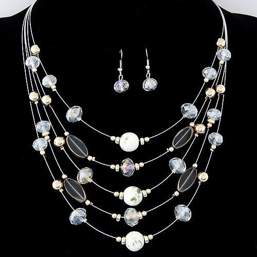 Choker Gem Crystal Necklace - Shopeasywear