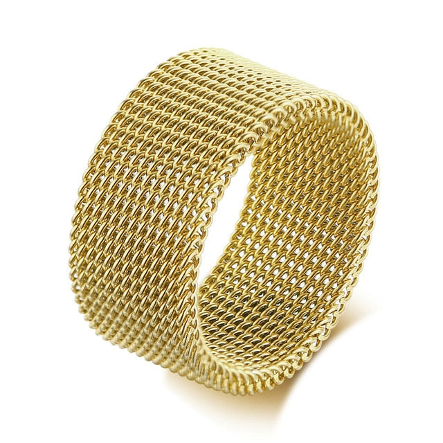 New Modern Stainless Steel Ring