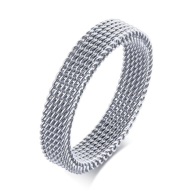 New Modern Stainless Steel Ring