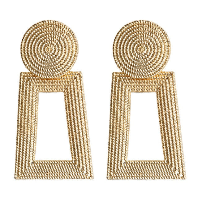 30 Styles Metal Drop Earrings for Woman