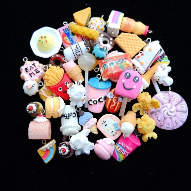 Charms Pendants 2-3 cm Mix set for Jewelry Making