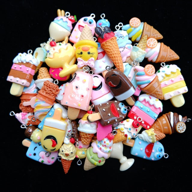 Charms Pendants 2-3 cm Mix set for Jewelry Making