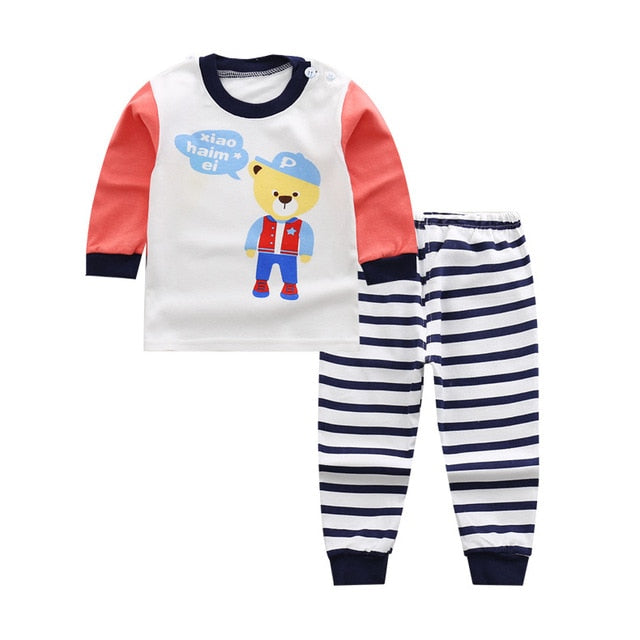 Cartoon Kids Pajamas Sets