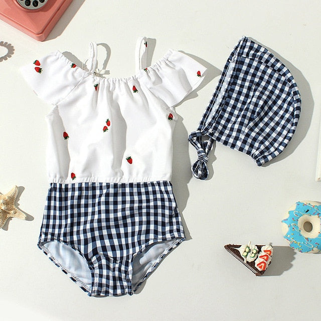 One Piece Children Swimming Suit