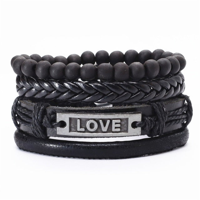 New 4 Pcs/set Guitar Men Bracelets - Shopeasywear