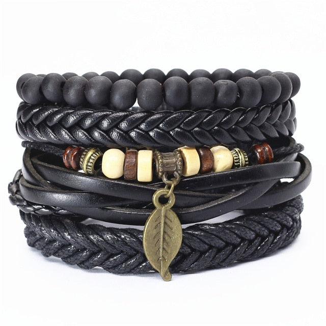 New 4 Pcs/set Guitar Men Bracelets - Shopeasywear