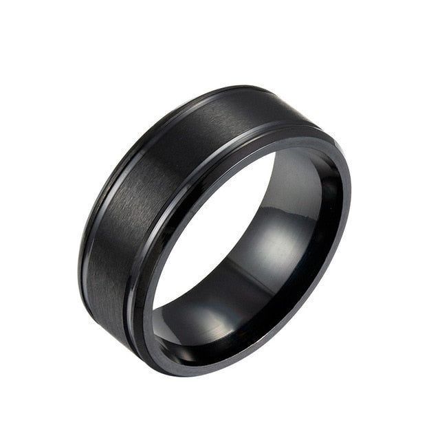 Hot 8mm Simple Ring - Shopeasywear