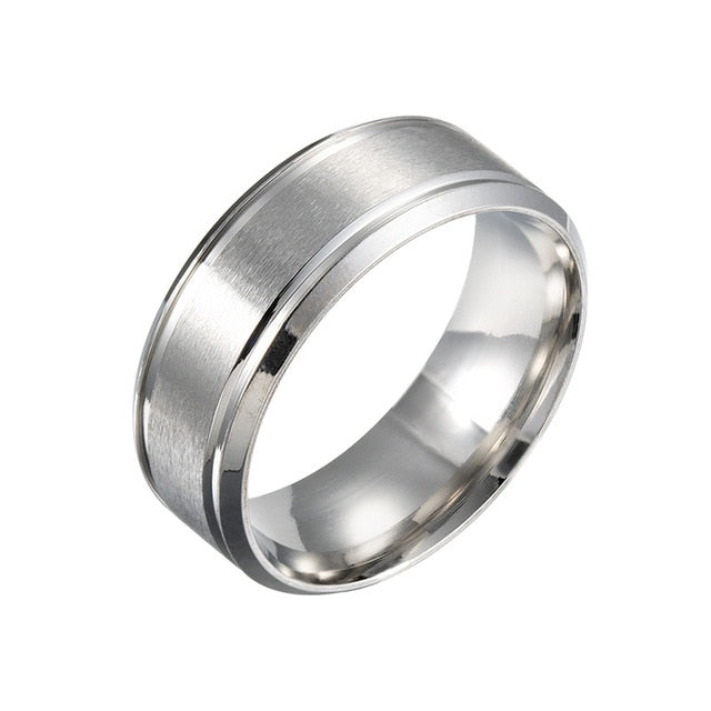 Hot 8mm Simple Ring - Shopeasywear