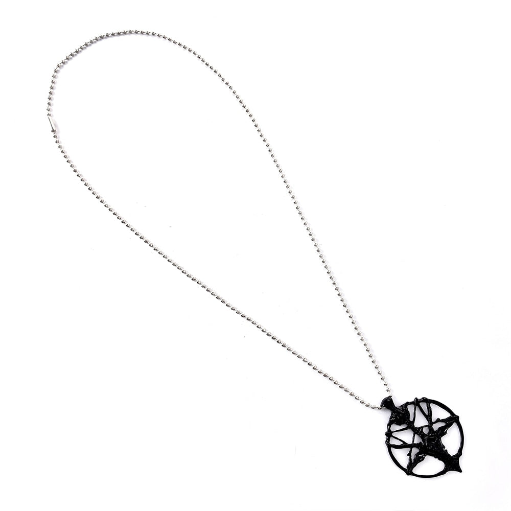 Goat Head Pendant Chain Necklace Jewelry - Shopeasywear