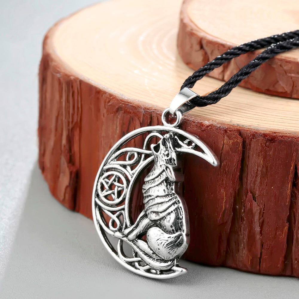 Animal Wolf Men's Necklace