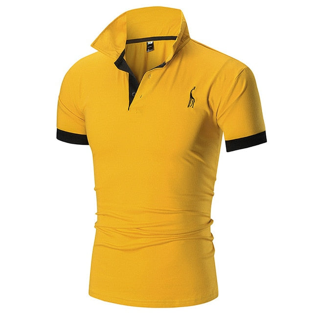 men's short sleeve polo shirt