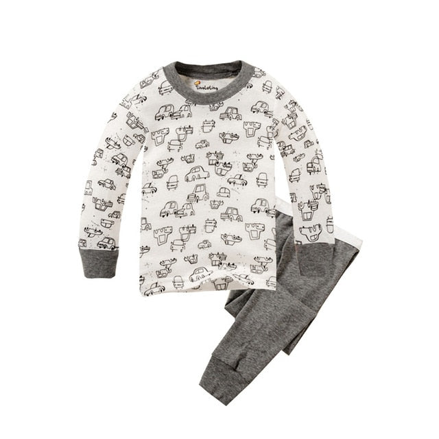 New Fashion Boys Motorcycle Pajamas For Kids