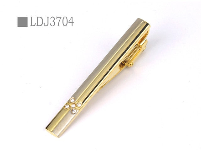 Ceremony Metal Gold Tie Clip - Shopeasywear