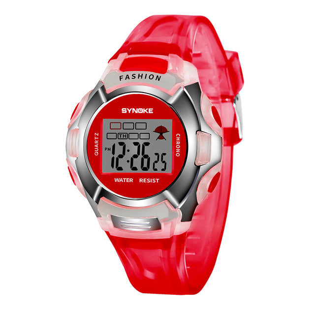 Plastic Kids Alarm Date Casual Watch - Shopeasywear
