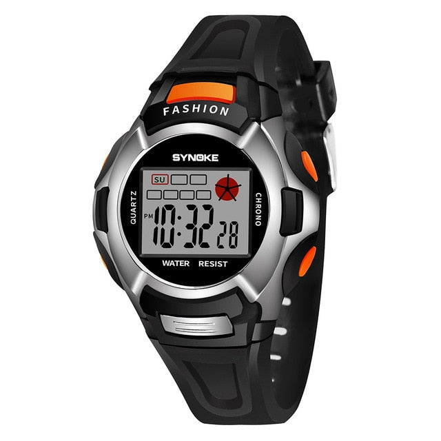 Plastic Kids Alarm Date Casual Watch - Shopeasywear