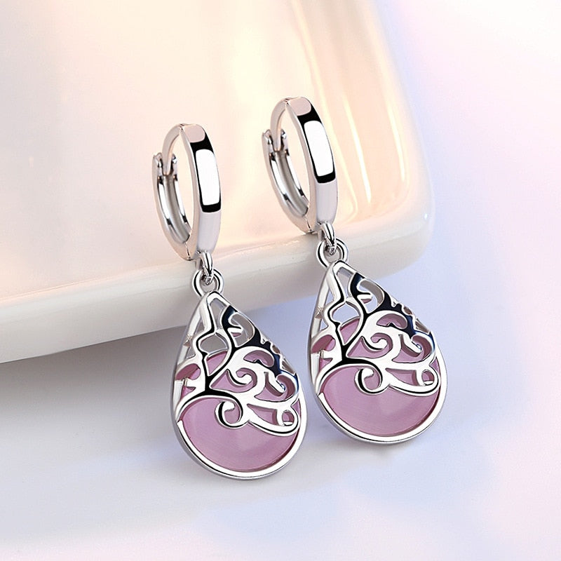 Opal Tears Totem Earrings - Shopeasywear