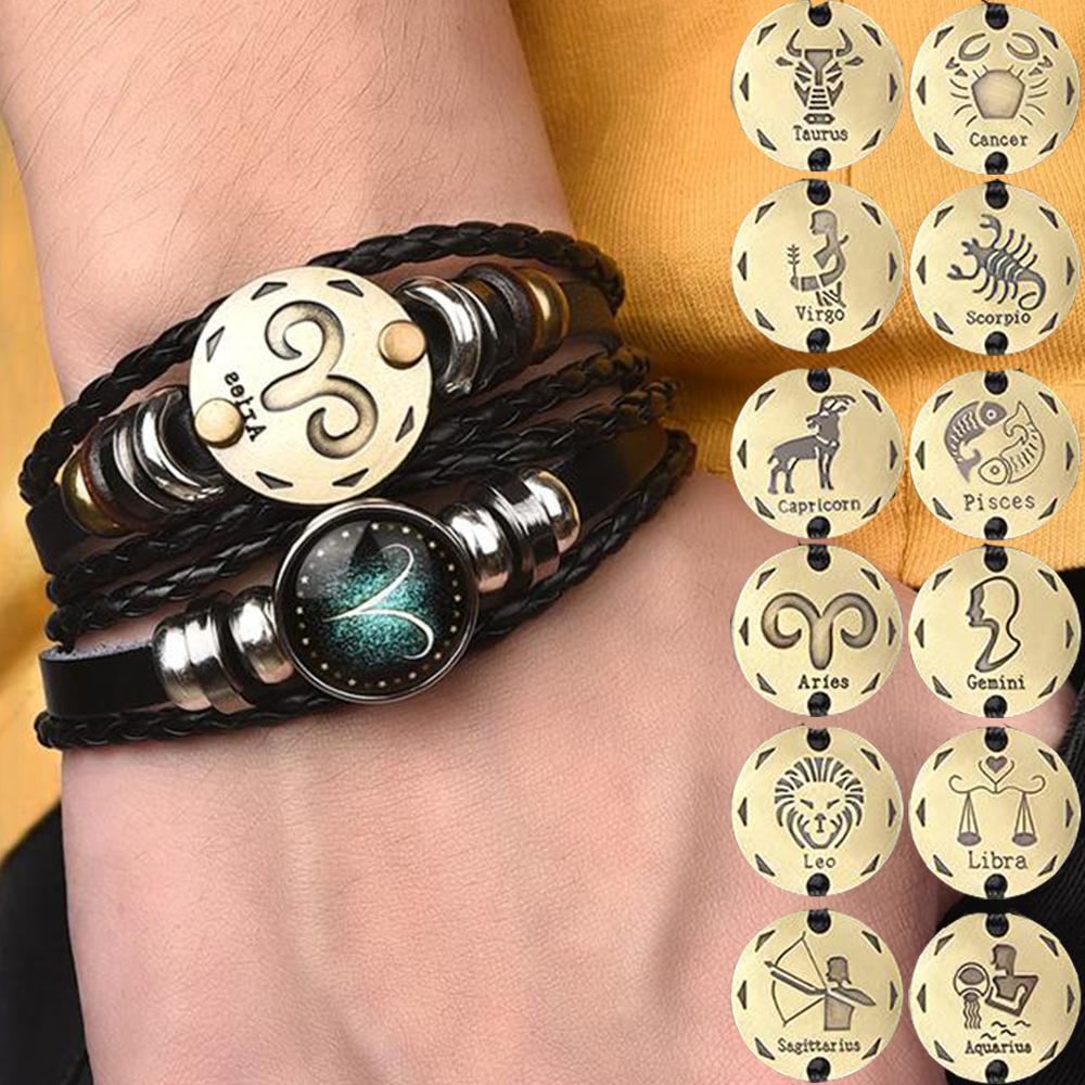 Luminous Charm Leather Bracelet - Shopeasywear