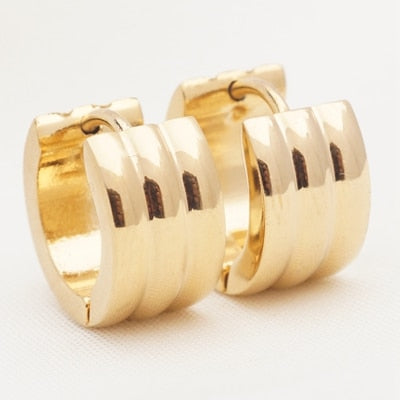 Geometric Stainless Steel Earrings - Shopeasywear