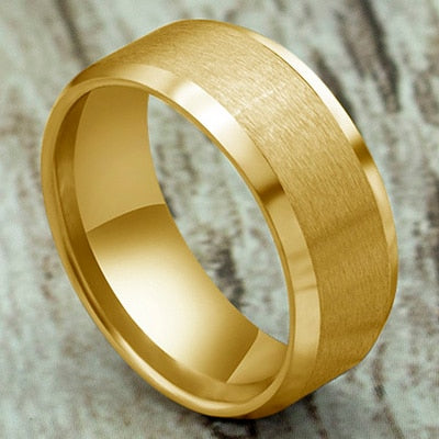 8mm Stainless Steel Ring