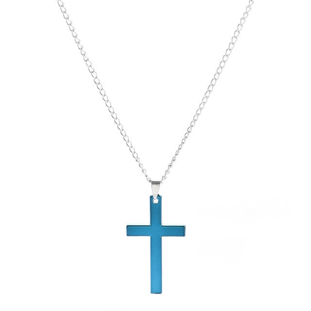 Fashion Gold Black Blue Alloy Men Necklace - Shopeasywear