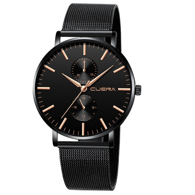 3bar Ladies Watch With Crystals - Shopeasywear