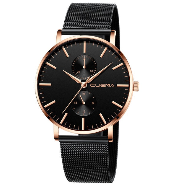 3bar Ladies Watch With Crystals - Shopeasywear