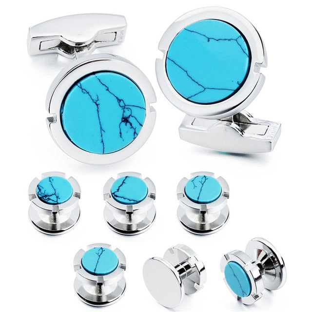 8 PCs Set Studs Set For Men's - Shopeasywear