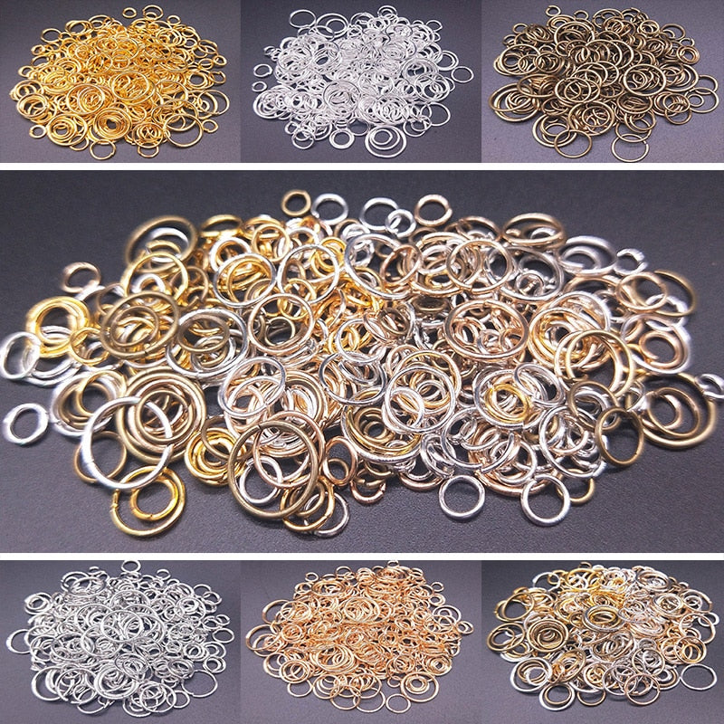 Split Rings Connectors For Diy Jewelry - Shopeasywear