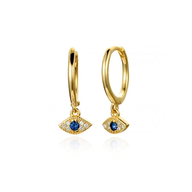 Huggies Circle Drop Earring - Shopeasywear