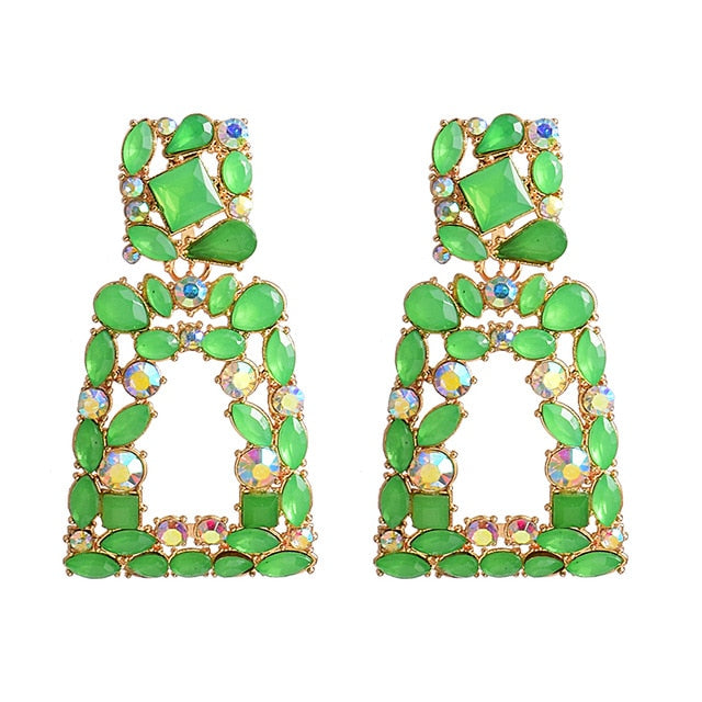 Hollowed-out Hanging Colorful Crystals - Shopeasywear