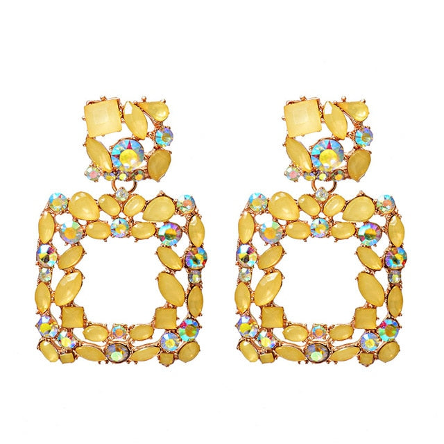Hollowed-out Hanging Colorful Crystals - Shopeasywear