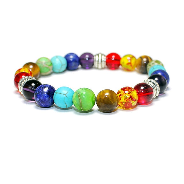 Natural Lava Stone Beaded Bracelet - Shopeasywear