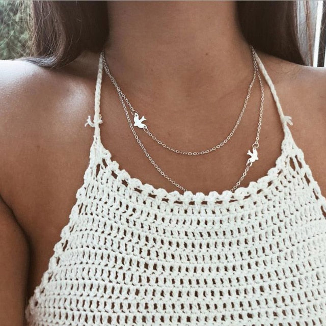 Gold Color Star Pendant - Shopeasywear