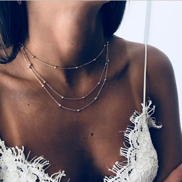 Gold Color Star Pendant - Shopeasywear