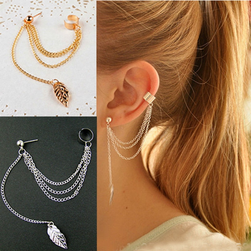 Fashion Personality Metal Ear Clip - Shopeasywear
