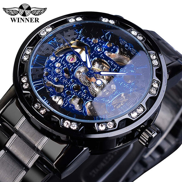 Flying Series Golden Mens Watch - Shopeasywear