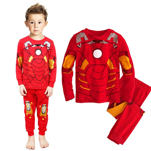 New Spider man Superhero Pajamas Set