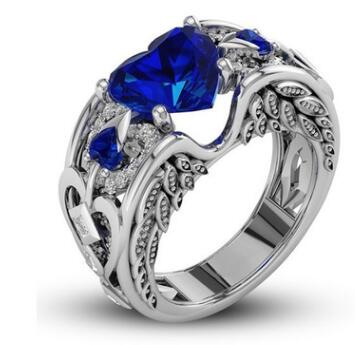 925 Sterling Silver Princess Rings - Shopeasywear