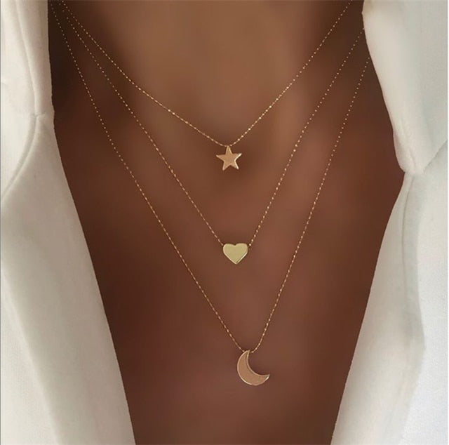 Shell Rose Pendant Necklace - Shopeasywear