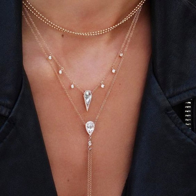 Shell Rose Pendant Necklace - Shopeasywear