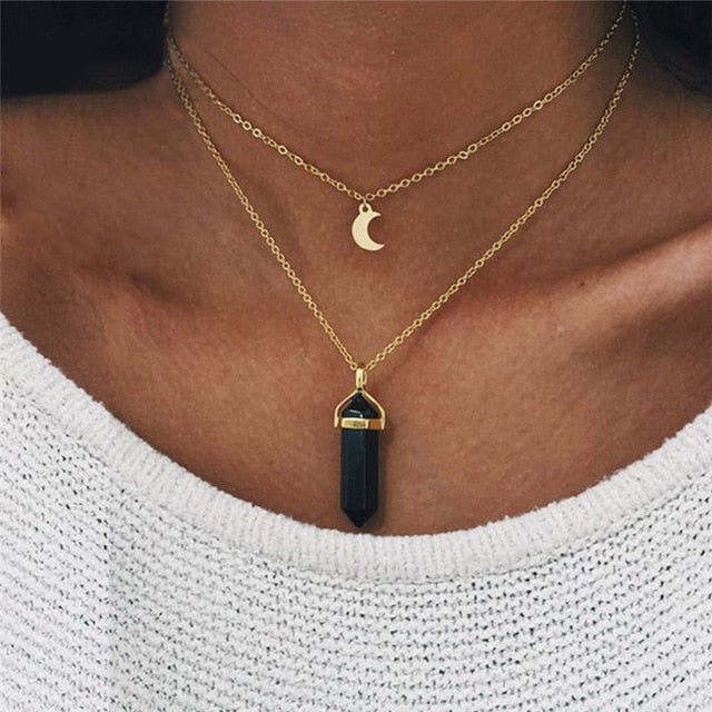 Shell Rose Pendant Necklace - Shopeasywear