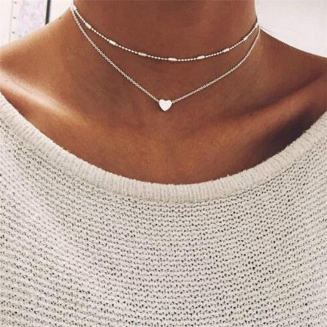 Shell Rose Pendant Necklace - Shopeasywear