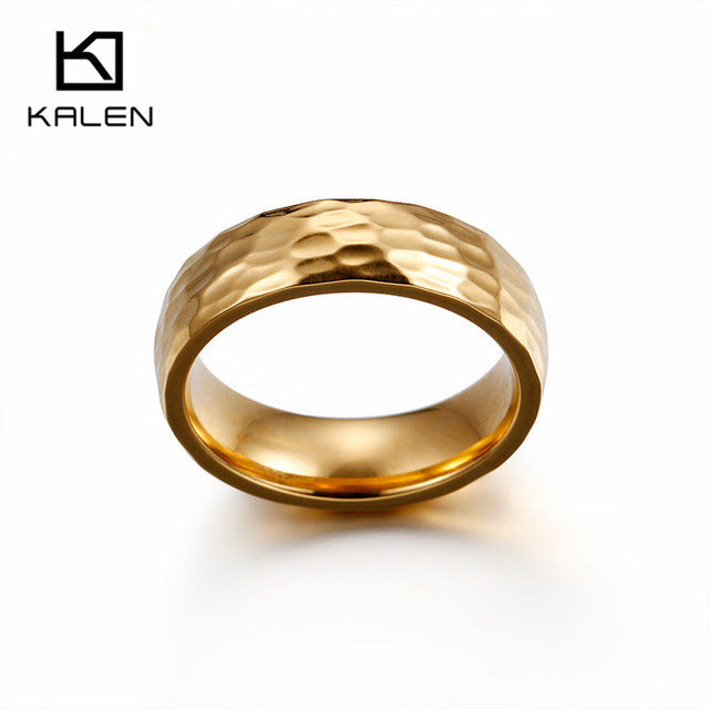 Gold Finger Engagement Rings