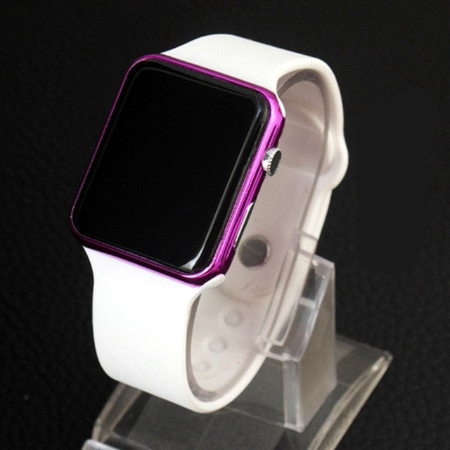 LED Electronic Sport Silicone Kids Watch Fashion Casual Outdoor Digital Display Watches Simple Kids Girls Boys Gift Clock Reloj - Shopeasywear