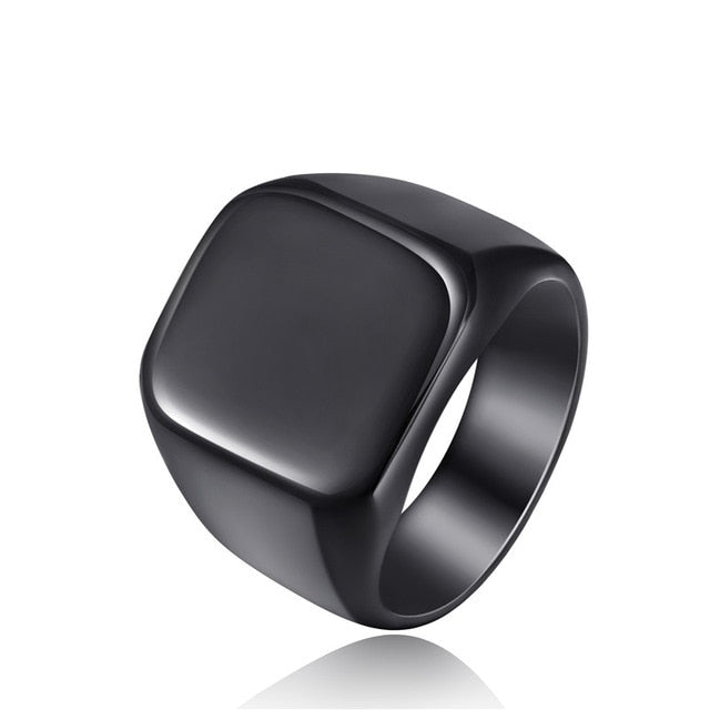 Personalized Custom Logo Name Rings