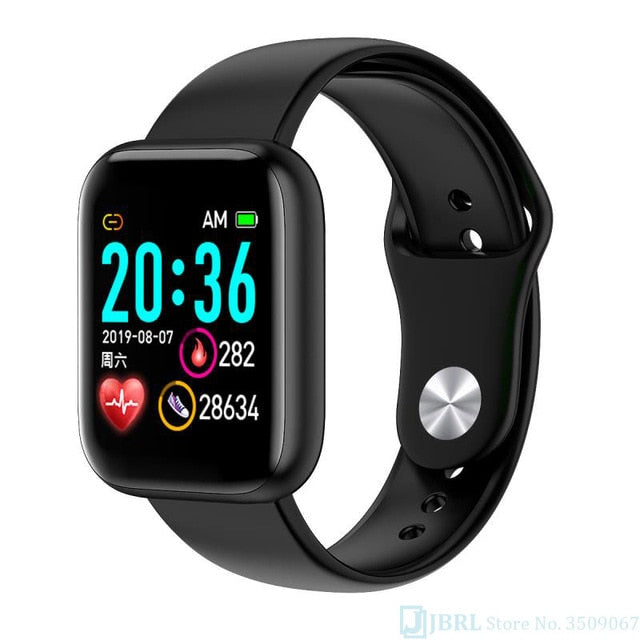 Full Touch Watch Children Kids Watches For Girls Boys Wrist Watch Child Bluetooth Clock Students Electronic Digital Wristwatch - Shopeasywear