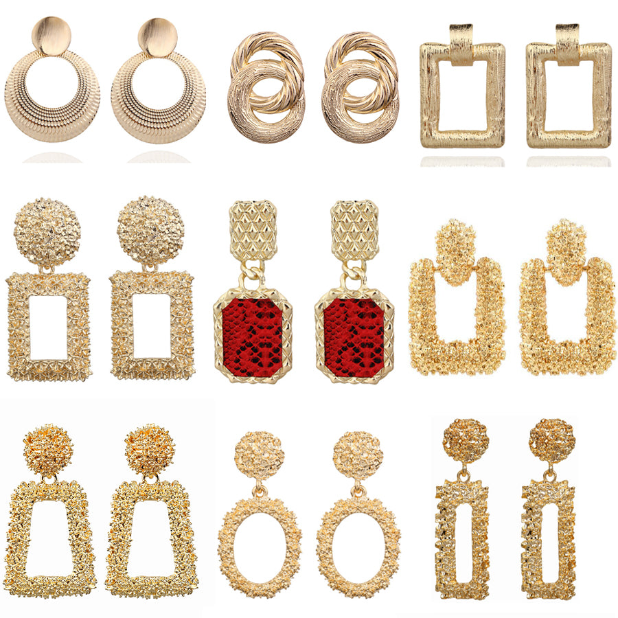 Vintage Women Statement Earrings - Shopeasywear