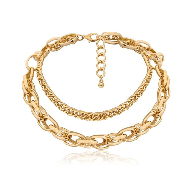 Punk Cuban Choker Necklace - Shopeasywear