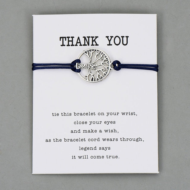 Life Tree Angel Bracelet - Shopeasywear